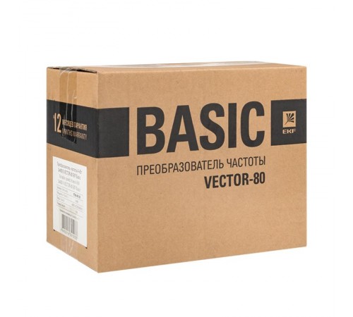 Преобразователь частоты 4 кВт 3х400В VECTOR-80 EKF Basic  VT80-4R0-3B  EKF