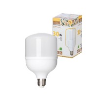 Лампа светодиодная T-30 Вт-230 В-4000 К-E27 (99x168 мм) НАРОДНАЯ  SQ0340-1642  TDM