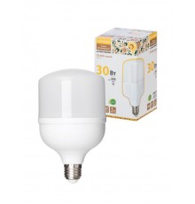 Лампа светодиодная T-30 Вт-230 В-4000 К-E27 (99x168 мм) НАРОДНАЯ  SQ0340-1642  TDM