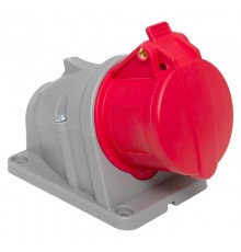 Розетка стационарная наружная 114 3Р+РЕ 16А 380В IP44 EKF PROXIMA  ps-114-16-380-PRO  EKF