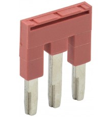 Перемычка для КПИ-4мм2 3PIN   YZN11FBS-004-3P  IEK 