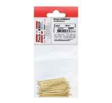 Гвоздь финишный латунированный 1,4х45 (40 шт) - пакет ( 0,028 кг)  104059  Tech-KREP