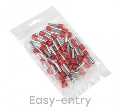 Наконечник штыревой втулочный изолированный НШвИ 10,0-18 (50шт.) PROxima  nhvi-10.0-18  EKF