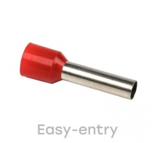 Наконечник штыревой втулочный изолированный НШвИ 10,0-18 (50шт.) PROxima  nhvi-10.0-18  EKF