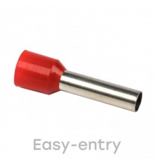 Наконечник штыревой втулочный изолированный НШвИ 10,0-18 (50шт.) PROxima  nhvi-10.0-18  EKF