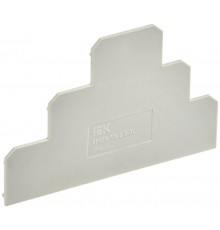 Заглушка для CTS-ML 3 ур. 2,5мм2 серая  YCT13-00-3-K03-002-ZGL  IEK