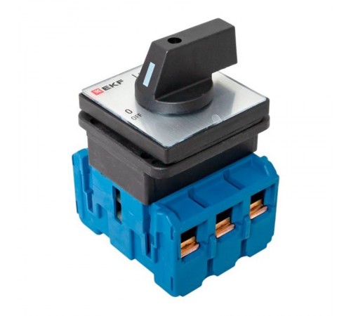 Переключатель кулачковый ПК-2-13 100А 3P "ВКЛ-ВЫКЛ" IP65  pk-2-13-100-65  EKF