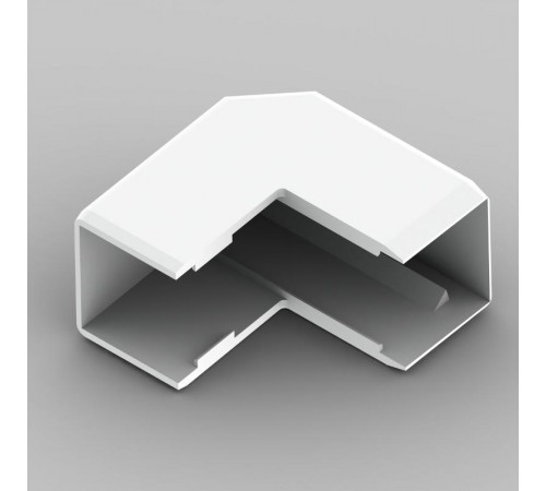 Угол внешний на 90 гр. LHD 20X20 8626HF (HB) (Цвет Белый)   8626HF_HB  Kopos