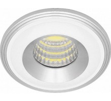 Светильник светодиодный встраиваемый для подсветки мебели LN003 3W 210 Lm 4000К белый хром  28776  FERON