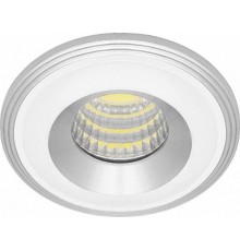 Светильник светодиодный встраиваемый для подсветки мебели LN003 3W 210 Lm 4000К белый хром  28776  FERON