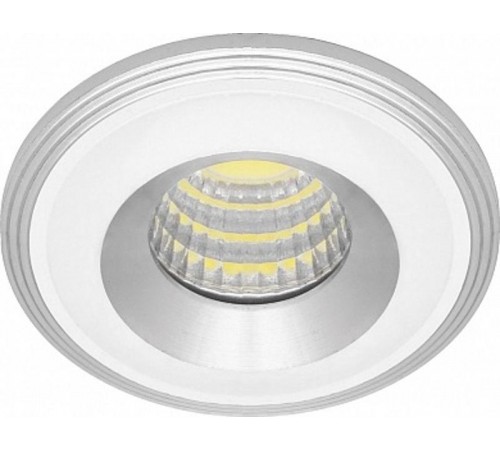 Светильник светодиодный встраиваемый для подсветки мебели LN003 3W 210 Lm 4000К белый хром  28776  FERON