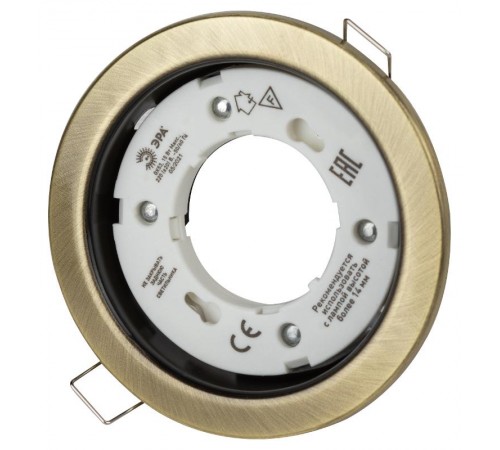 Светильник встраиваемый точечный под лампу GX53 KL35 SB /1 (к) 220V, 13W,бронза  Б0048951  ЭРА