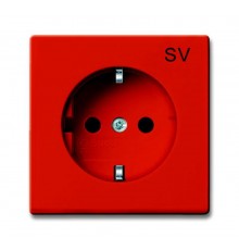 Розетка SCHUKO 16А 250В, серия solo/future, оранжевая  2011-0-3723   2CKA002011A3723  ABB