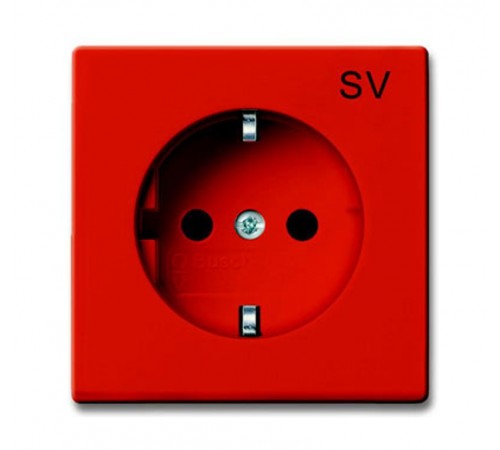 Розетка SCHUKO 16А 250В, серия solo/future, оранжевая  2011-0-3723   2CKA002011A3723  ABB