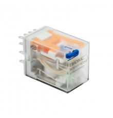Одиночное реле, 4 перекидных контакта, 220 В DC  IR-220DC-4CO-D  DKC