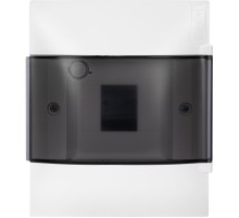 Practibox S Пластиковый щиток Встраиваемый 1X4 Дымчатая дверь  134554  Legrand