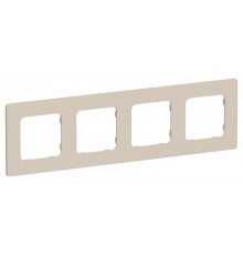 FLITE Classic Рамка 4-ая РУ-4-К-ФлЛ льняной  FI-M42-32-20-K88  IEK