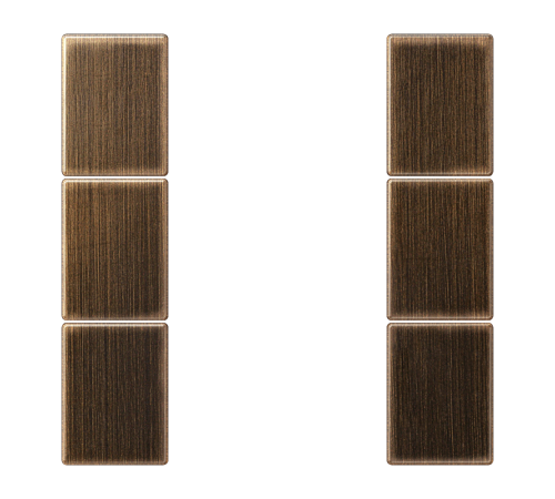 комплект накладок 3гр антик  ME2503TSAAT  Jung