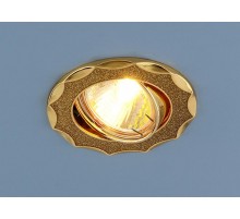 Светильник точечный встраиваемый 612 MR16 GD золотой блеск/золото  a032244  Elektrostandard