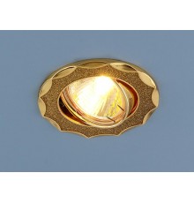 Светильник точечный встраиваемый 612 MR16 GD золотой блеск/золото  a032244  Elektrostandard