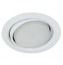 Светильник поворотный точечный под лампу GX53 KL35 А WH /1 поворотный, 220V, 13W, белый (80/960)  Б0048953  ЭРА