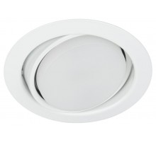 Светильник встраиваемый  под лампу GX53  KL35 А WH /1 SET 5 поворотный 220V 13W белый набор 5шт  Б0070923  ЭРА