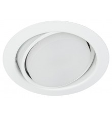 Светильник встраиваемый  под лампу GX53  KL35 А WH /1 SET 5 поворотный 220V 13W белый набор 5шт  Б0070923  ЭРА