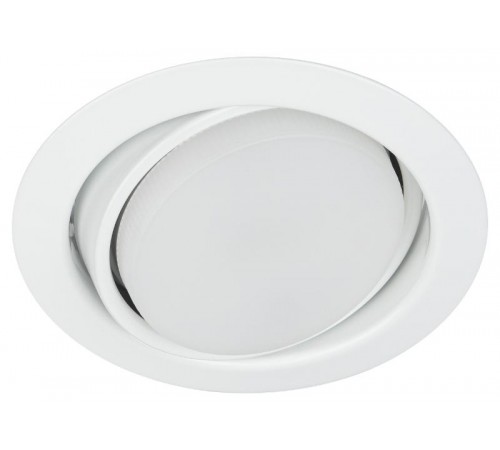 Светильник встраиваемый  под лампу GX53  KL35 А WH /1 SET 5 поворотный 220V 13W белый набор 5шт  Б0070923  ЭРА