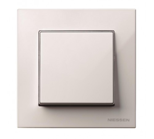 Клавиша для 1-клавишных выключателей/переключателей/кнопок, серия SKY, цвет альпийский белый2CLA850100A1101 ABB