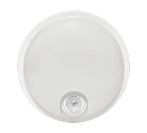 Светильник светодиодный ЖКХ круг ДПО-2300 с инфракрасным датчиком движения 15Вт 4000K IP65  EKF PROxima  BKL-2300DI-R-15-4000  EKF