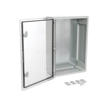 Корпус пластиковый с монтажной панелью ЩМП IP65 прозрачная дверь 700х500х250  PR08.26496  Промрукав