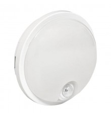 Светильник светодиодный ЖКХ круг ДПО-2300 с инфракрасным датчиком движения 15Вт 4000K IP65  EKF PROxima  BKL-2300DI-R-15-4000  EKF