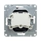Механизм розетки, 16А, без заземления, без шторок, графит Эпика  UP1-SOG-100 EKF