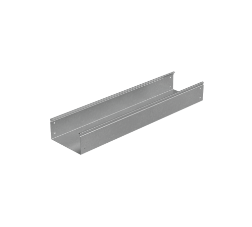 Лоток неперф. 100х200х0,7 L2000 мм "Стандарт ПЛЮС" INOX304  LNEplus100-200-0.7-2000 INOX304  КМ-Профиль