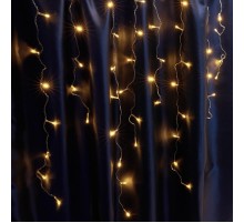 Гирлянда - бахрома CL23  240 диодов  2700K, эффект стробов, IP44 5,3м*1,5м + 3м  32351  FERON