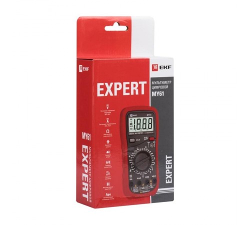 Мультиметр цифровой MY61 EKF ExpertIn-180701-pm61EKF