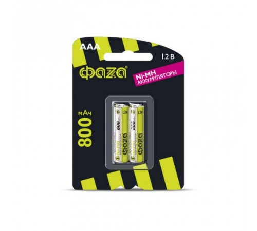 Батарея аккумуляторная AAA 800мАч Ni-MH BL-2  5002883  ФАZА