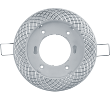 Светильник встраиваемый под лампу GX53 NGX 93 072 NGX-R11-001-GX53 (Сетка белый, серебро)  93072  Navigator