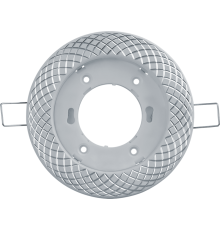 Светильник встраиваемый под лампу GX53 NGX 93 072 NGX-R11-001-GX53 (Сетка белый, серебро)  93072  Navigator
