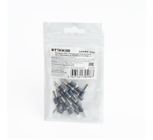 Наконечник штыревой втулочный изолированный НШВИ 4-9, LD405-409 (DIY упаковка 25 шт)  39379  STEKKER