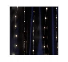 Гирлянда - занавес Водопад 230V 200 LED 2*2м, 5000K с контроллером, IP20 , сетевой шнур 3м в комплекте, CL26  48596  FERON