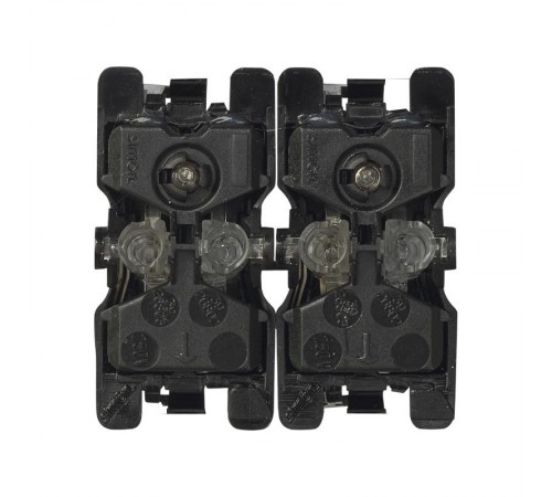 Simon 75 Механизм Выключатель кнопочный 2-кл с подсветкой, 10А 250В, S82, S82N, S82 Detail  75393-39  Simon