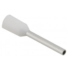 Наконечник НШВИ 0,5-10 белый (100шт/упак)  UGN11-D05-010-100  IEK