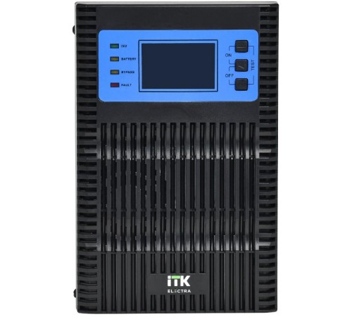 ITK ELECTRA OT ИБП 2кВА/2кВт LCD 72VDC без АКБ c рег. з/у  EOT-0002KVA-1-L  ITK