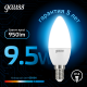 Лампа светодиодная Свеча 9.5W 950lm 6500К E14 LED 1/10/100  103101310  Gauss