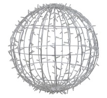 Шар светодиодный  50 см, 200 светодиодов, теплый белый цвет свечения с эффектом мерцания  501-644  NEON-NIGHT