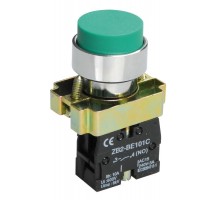 Кнопка управления LAY5-BL31 без подсветки зеленая 1з   BBT70-BL-K06  IEK