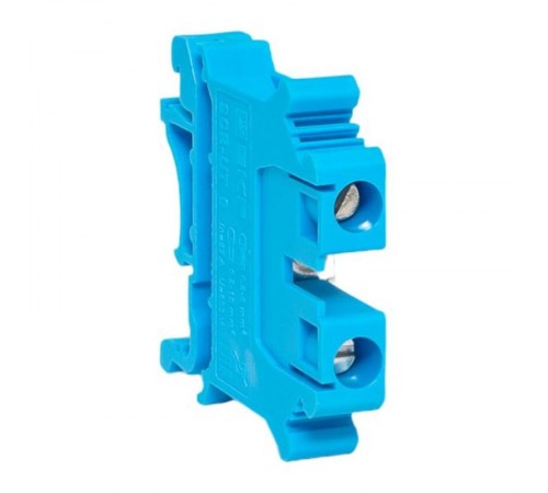 Клеммная колодка винтовая 6 UT синяя scr-ut-6-b  EKF