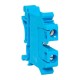 Клеммная колодка винтовая 6 UT синяя scr-ut-6-b  EKF
