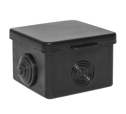 Коробка распределительная КМР-030-036, 4 мембр.ввода (65х65х50) чёрная  plc-kmr2-030-036-b  EKF